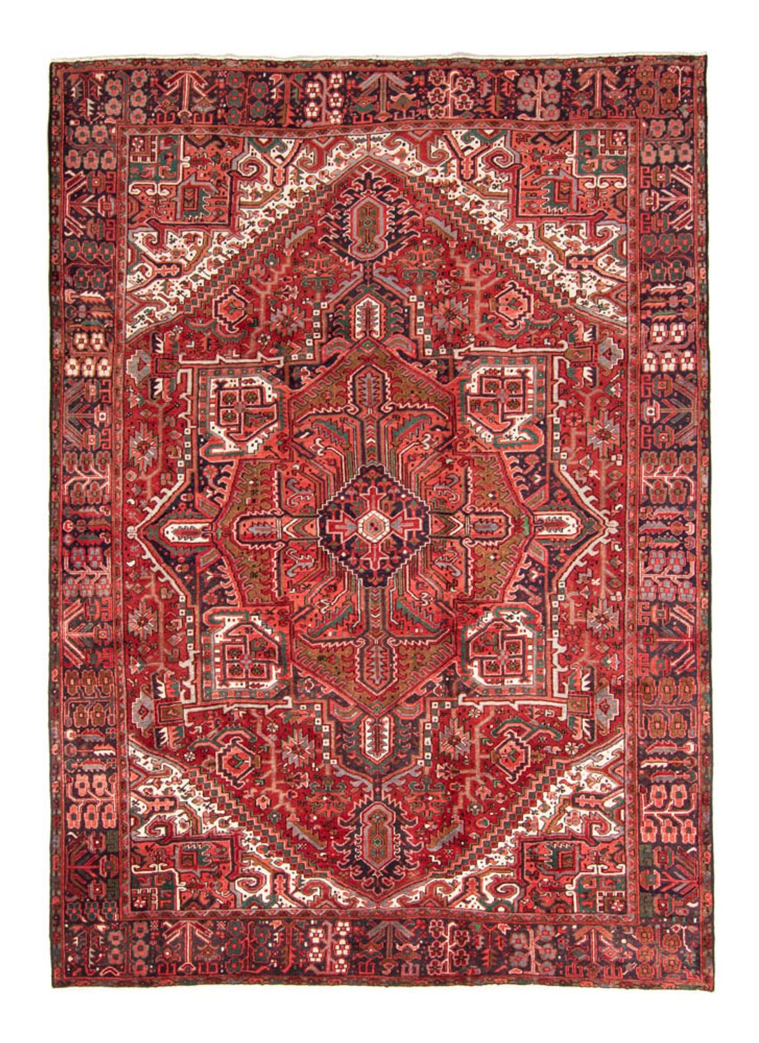 Alfombra persa - Nómada - 333 x 250 cm - rojo claro