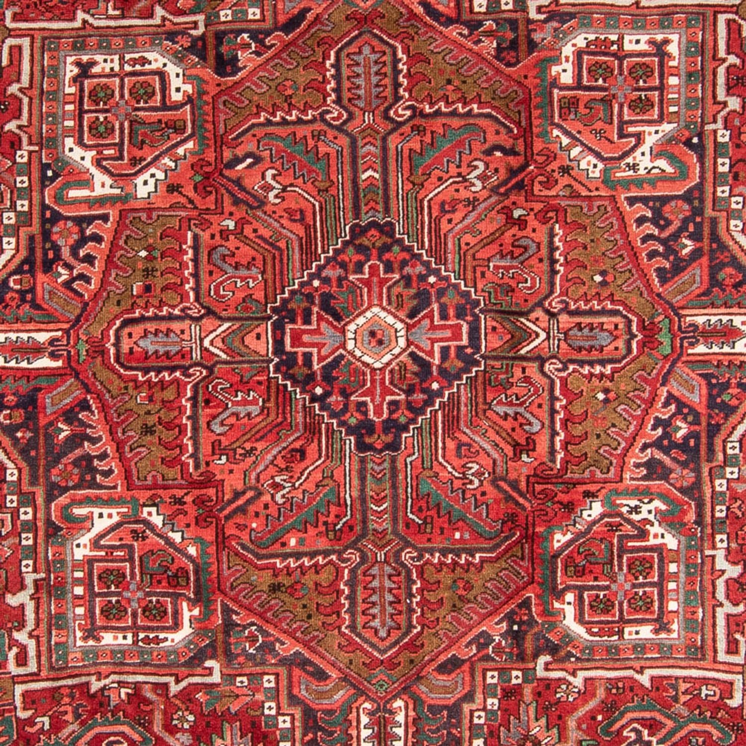 Alfombra persa - Nómada - 333 x 250 cm - rojo claro