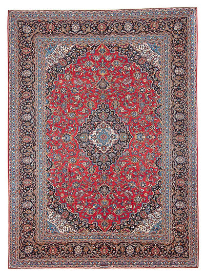 Kashan Alfombra 398x400cm - Alfombra persa