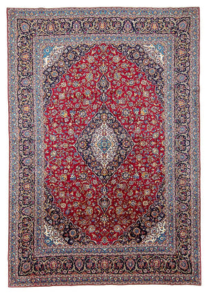 Alfombra persa - Nómada - 422 x 296 cm - rojo