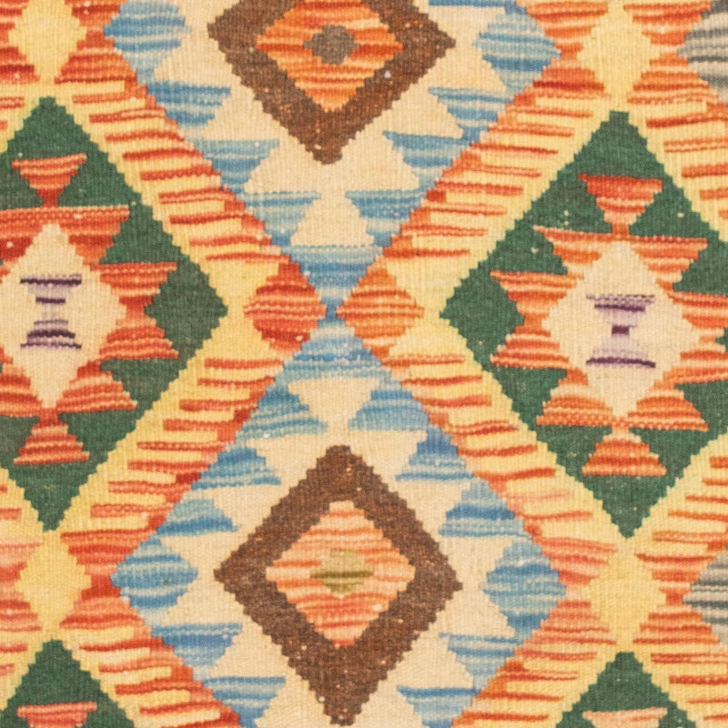 Alfombra Kelim - Splash - 125 x 80 cm - multicolor