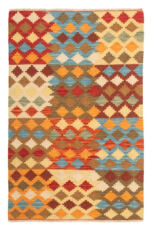 Alfombra Kelim - Splash - 125 x 80 cm - multicolor