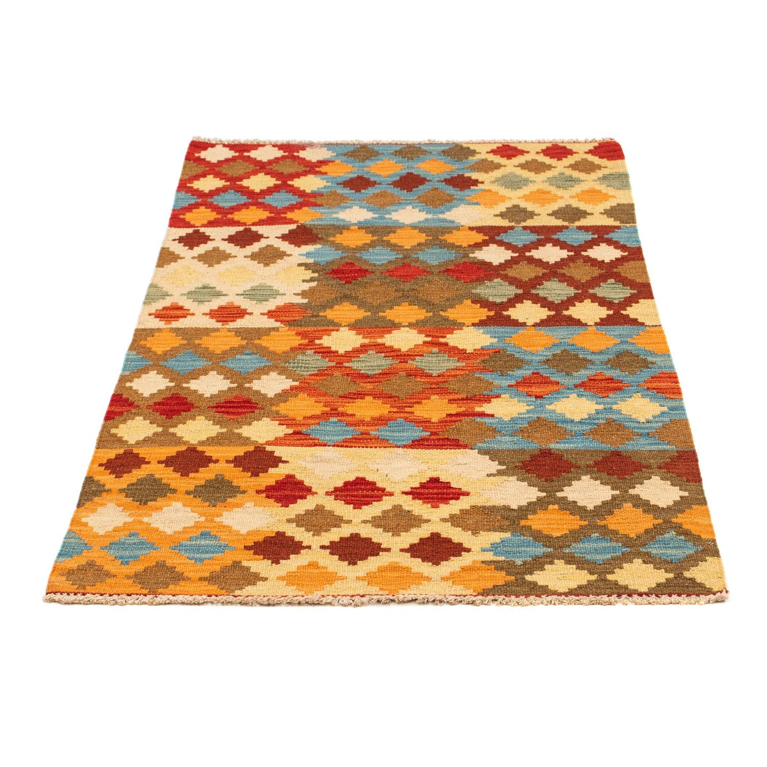 Alfombra Kelim - Splash - 125 x 80 cm - multicolor