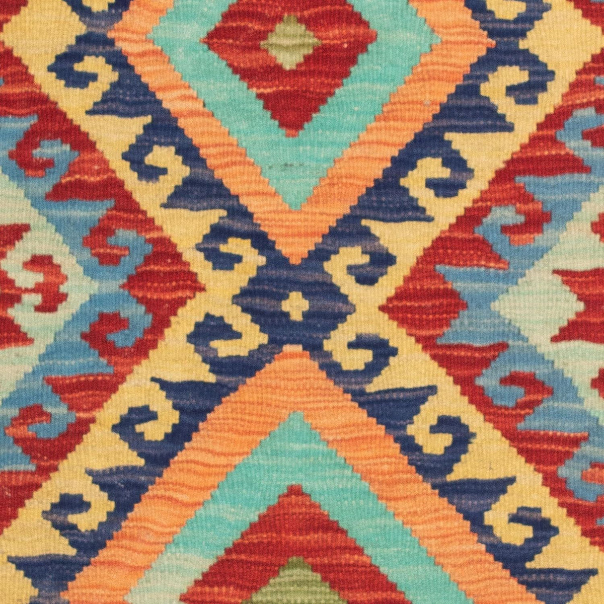 Alfombra Kelim - Splash - 125 x 80 cm - multicolor
