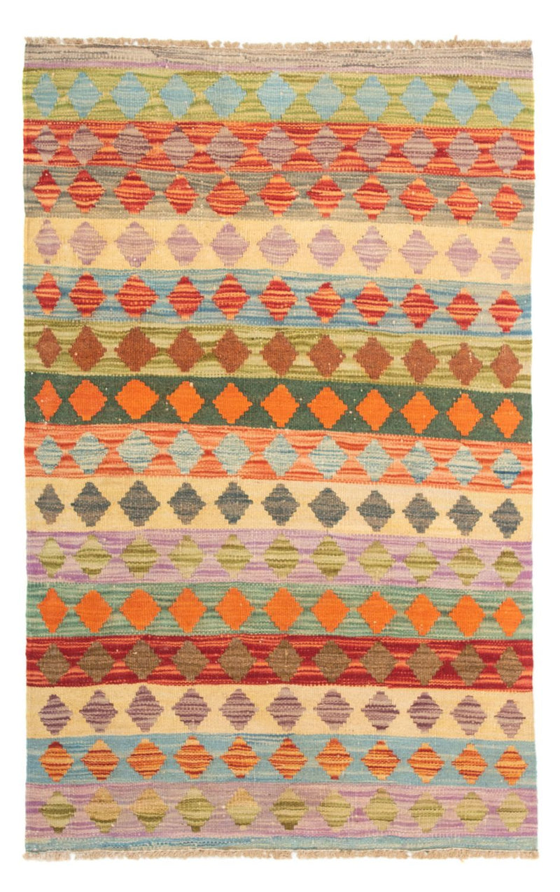 Alfombra Kelim - Splash - 125 x 80 cm - multicolor