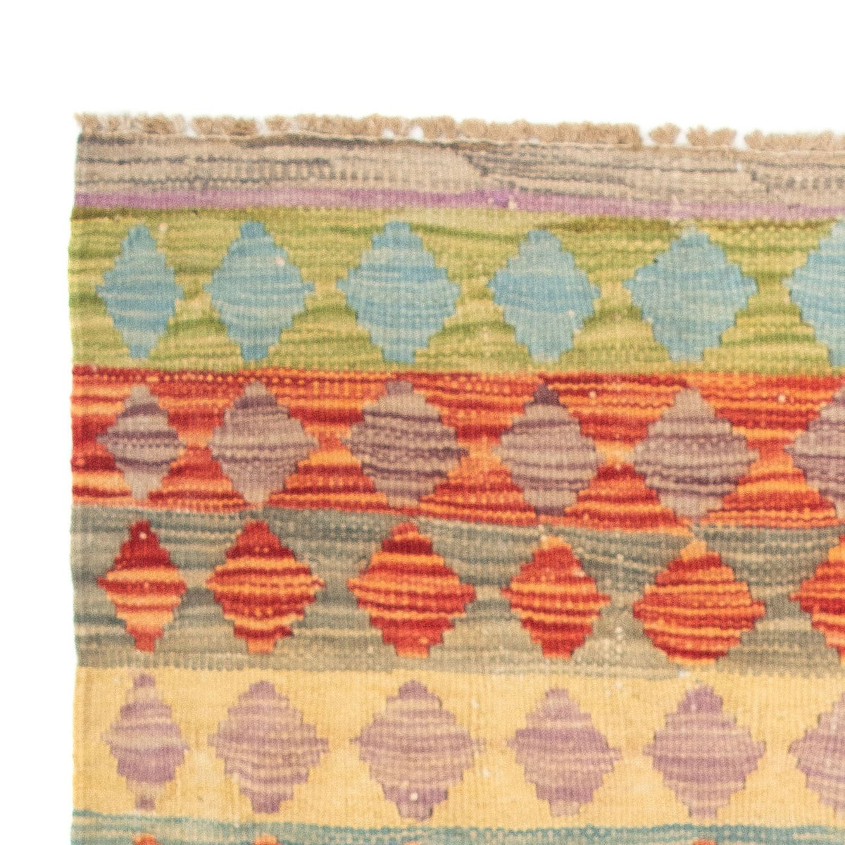 Alfombra Kelim - Splash - 125 x 80 cm - multicolor