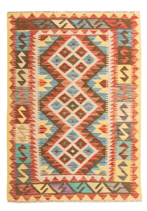 Alfombra Kelim - Splash - 125 x 80 cm - multicolor