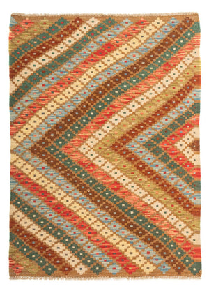 Alfombra Kelim - Splash - 125 x 80 cm - multicolor