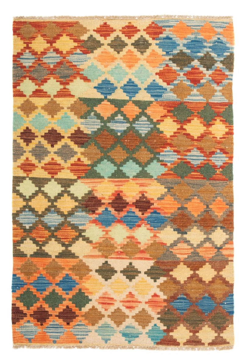 Alfombra Kelim - Splash - 125 x 80 cm - multicolor