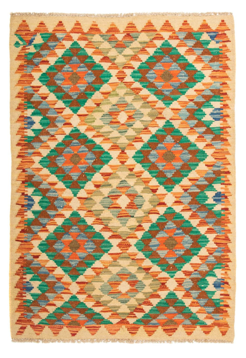 Alfombra Kelim - Splash - 125 x 80 cm - multicolor