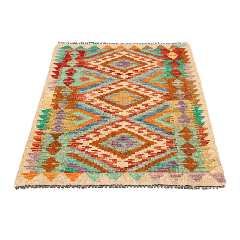 Alfombra Kelim - Splash - 125 x 80 cm - multicolor