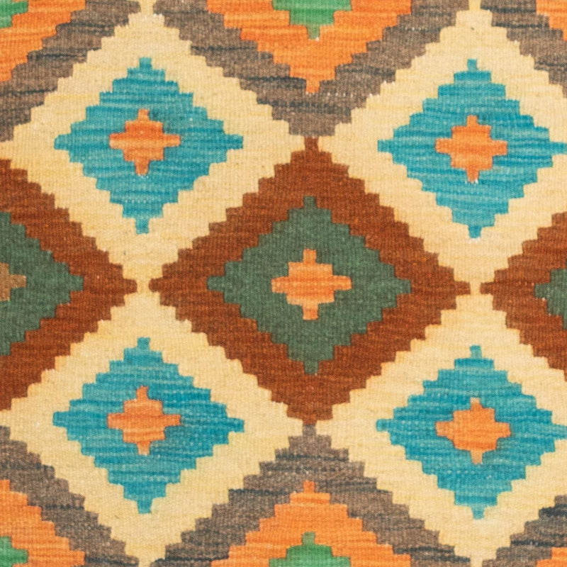 Alfombra Kelim - Splash - 125 x 80 cm - multicolor