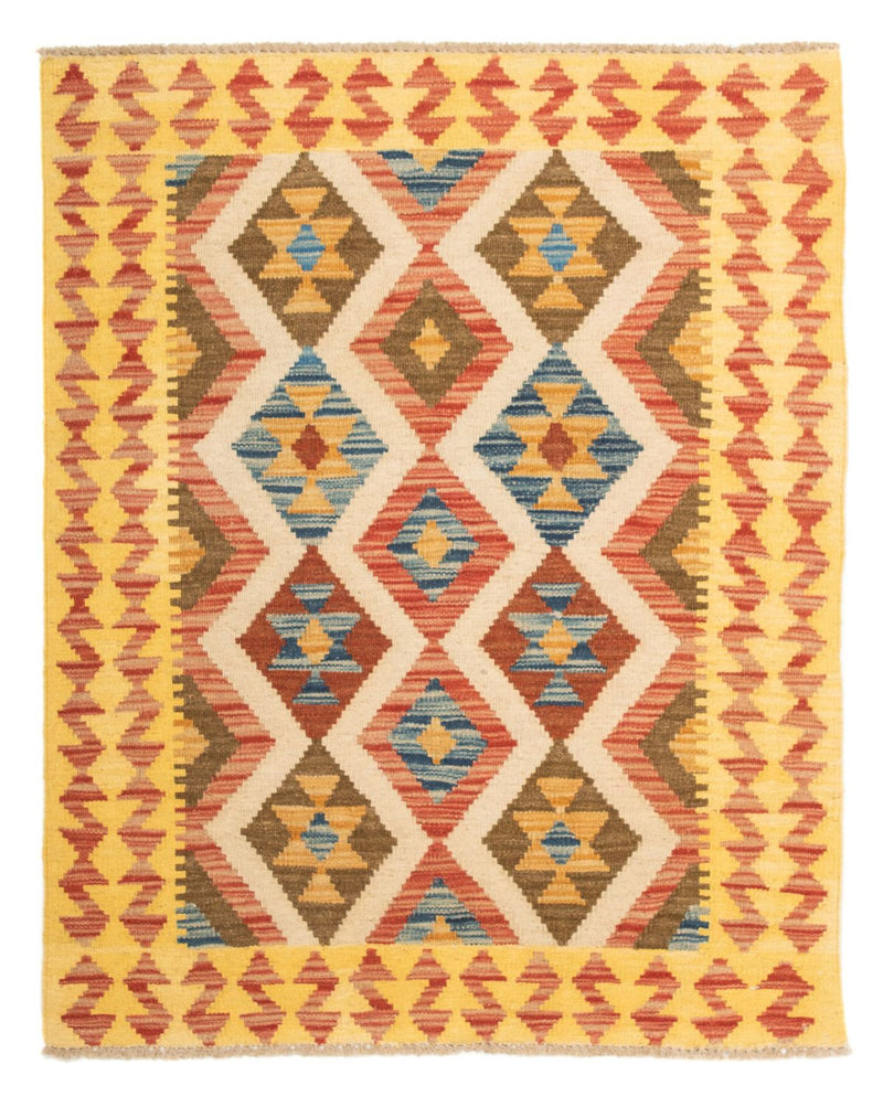 Alfombra Kelim - Splash - 125 x 80 cm - multicolor