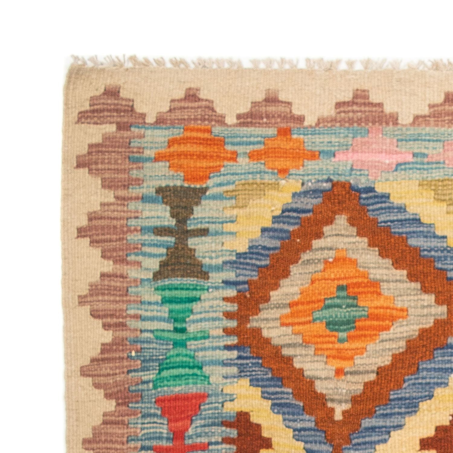 Alfombra Kelim - Splash - 125 x 80 cm - multicolor