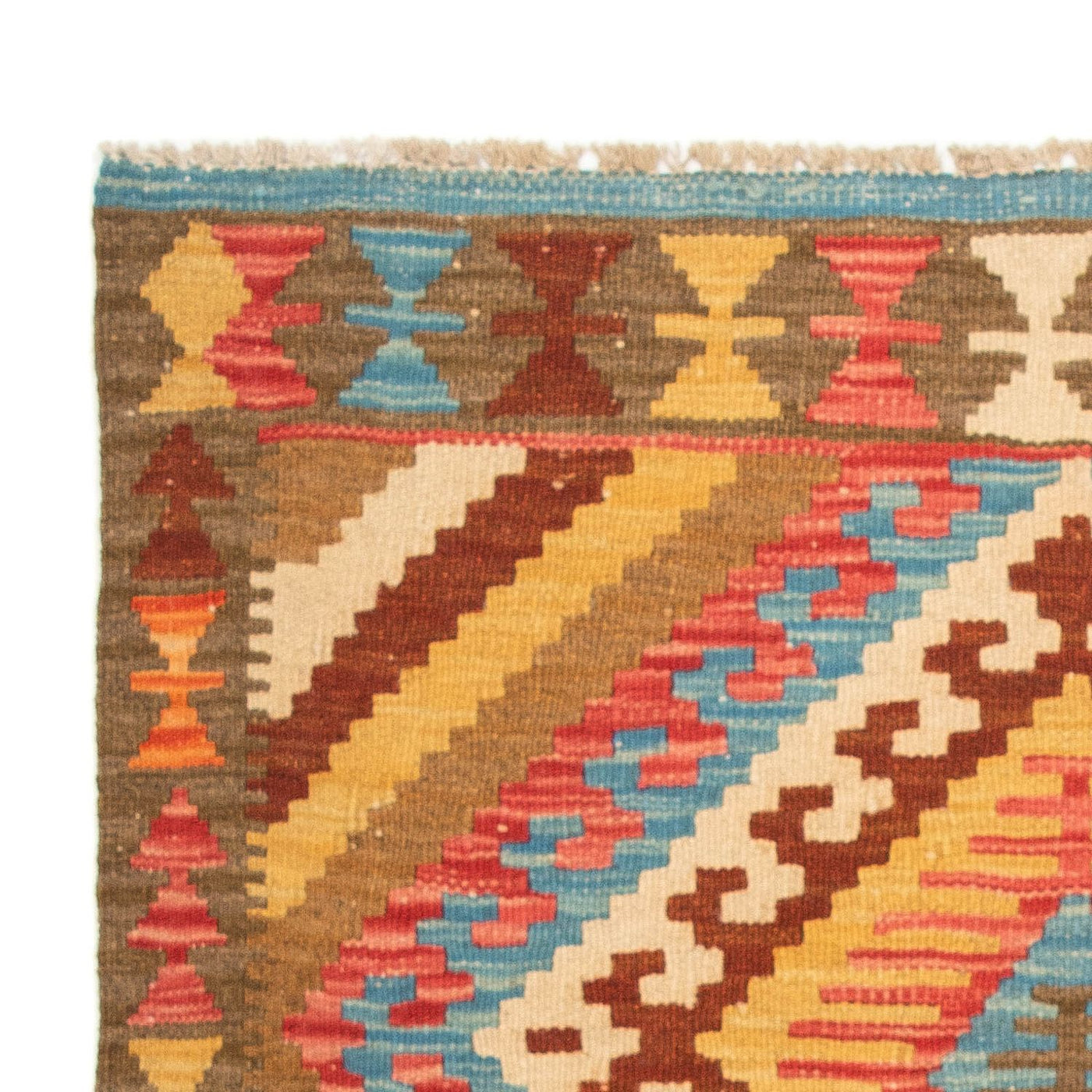 Kilim Maimana Alfombra 121x85cm - Alfombra de lana