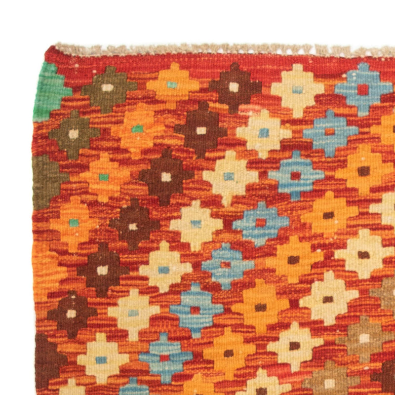 Alfombra Kelim - Splash - 121 x 89 cm - multicolor