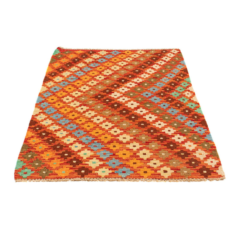 Alfombra Kelim - Splash - 121 x 89 cm - multicolor