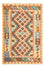 Alfombra Kelim - Splash - 124 x 86 cm - multicolor