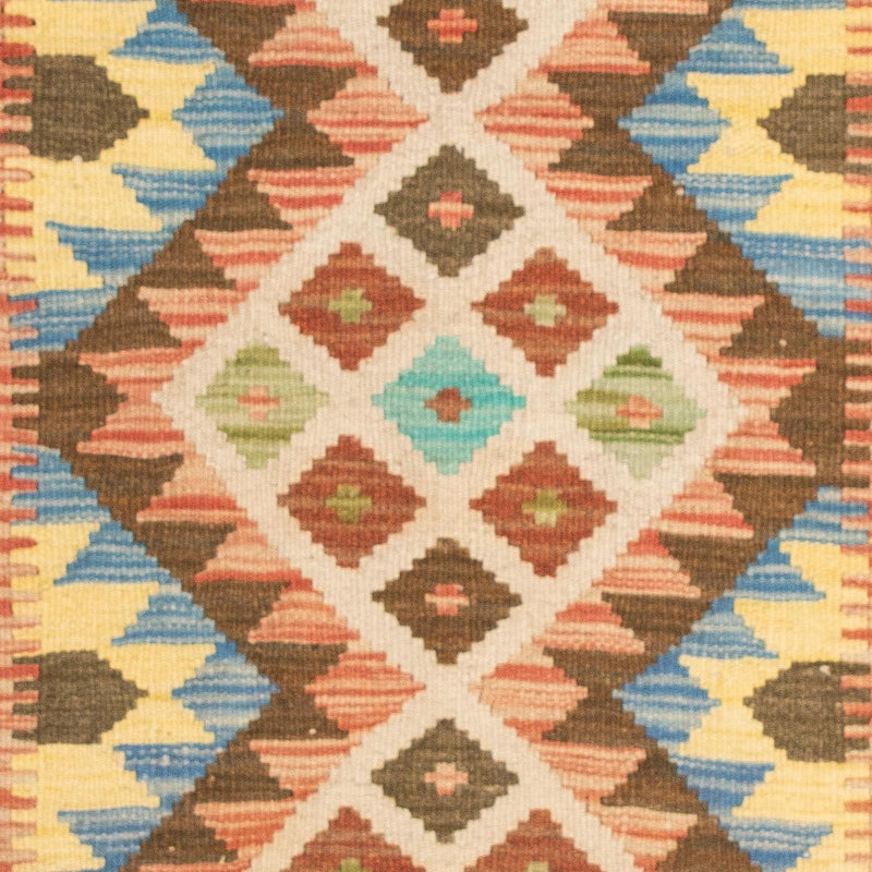 Alfombra Kelim - Splash - 124 x 86 cm - multicolor