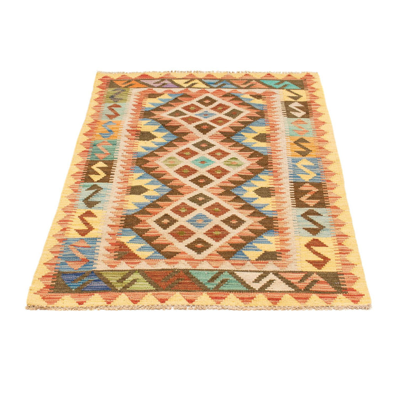 Alfombra Kelim - Splash - 124 x 86 cm - multicolor