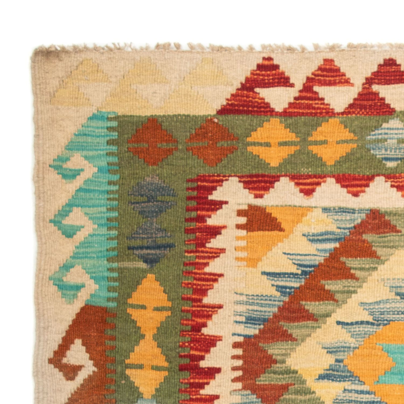 Kilim Maimana Alfombra 124x86cm - Alfombra de lana