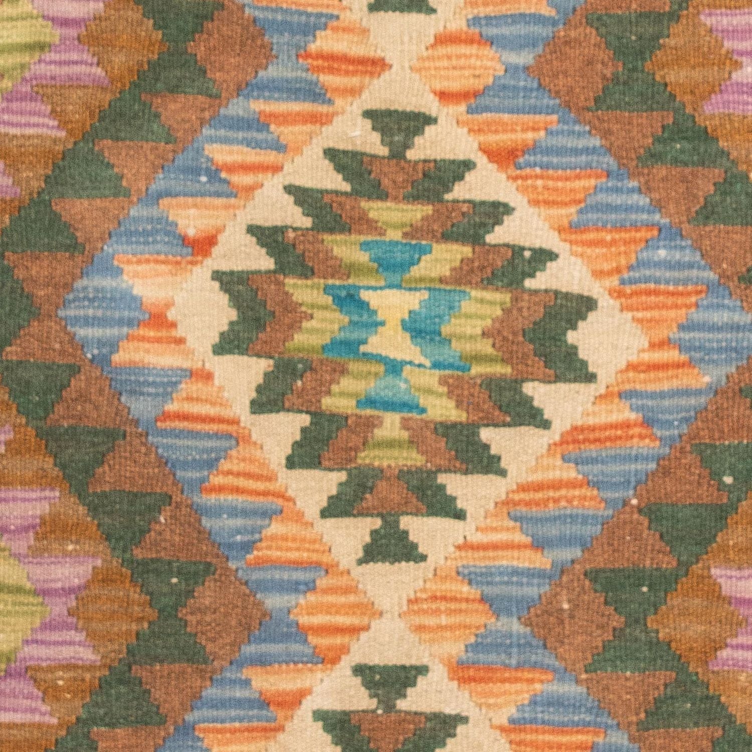 Alfombra Kelim - Splash - 125 x 80 cm - multicolor