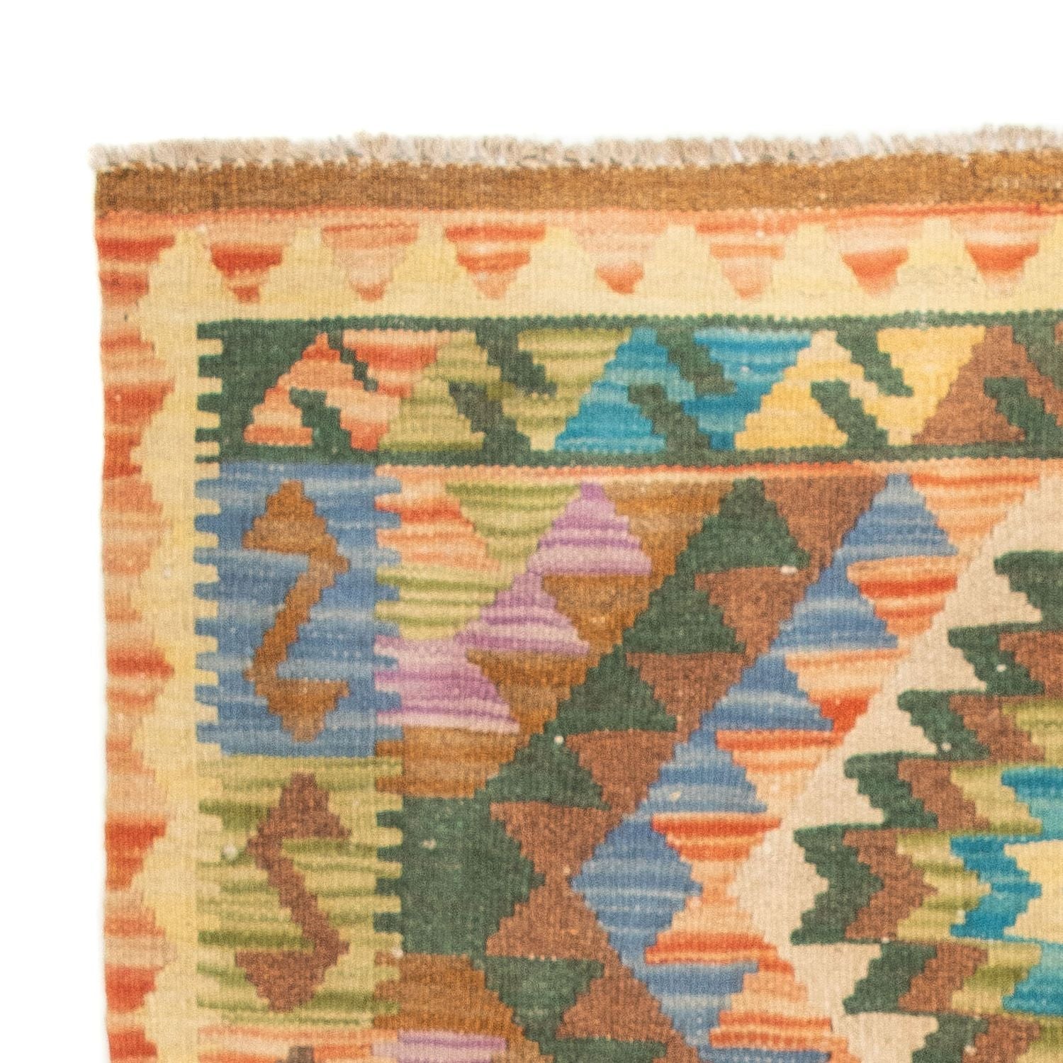 Alfombra Kelim - Splash - 125 x 80 cm - multicolor