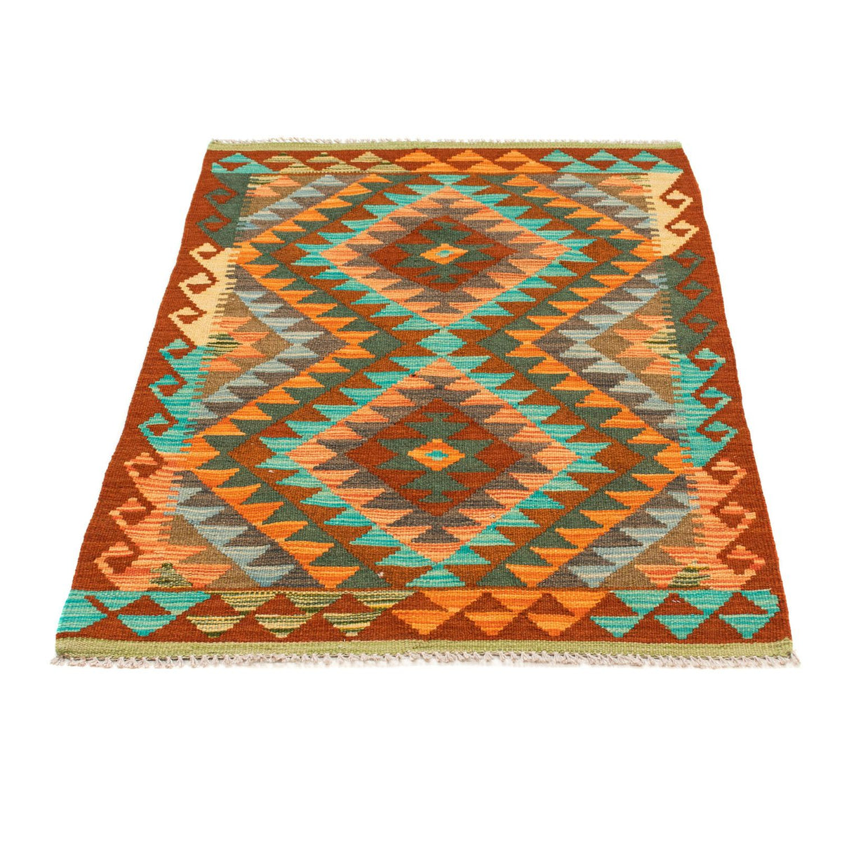 Alfombra Kelim - Splash - 125 x 80 cm - multicolor