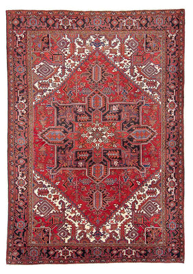 Alfombra persa - Nómada - 293 x 206 cm - rojo