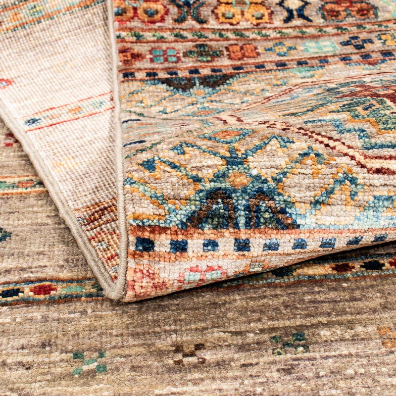 Alfombra de pasillo Alfombra Ziegler - 243 x 79 cm - marrón claro