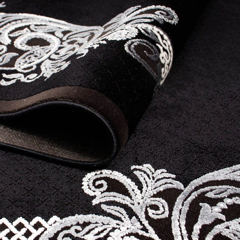 Alfombra de diseño - 230 x 160 cm - azul oscuro