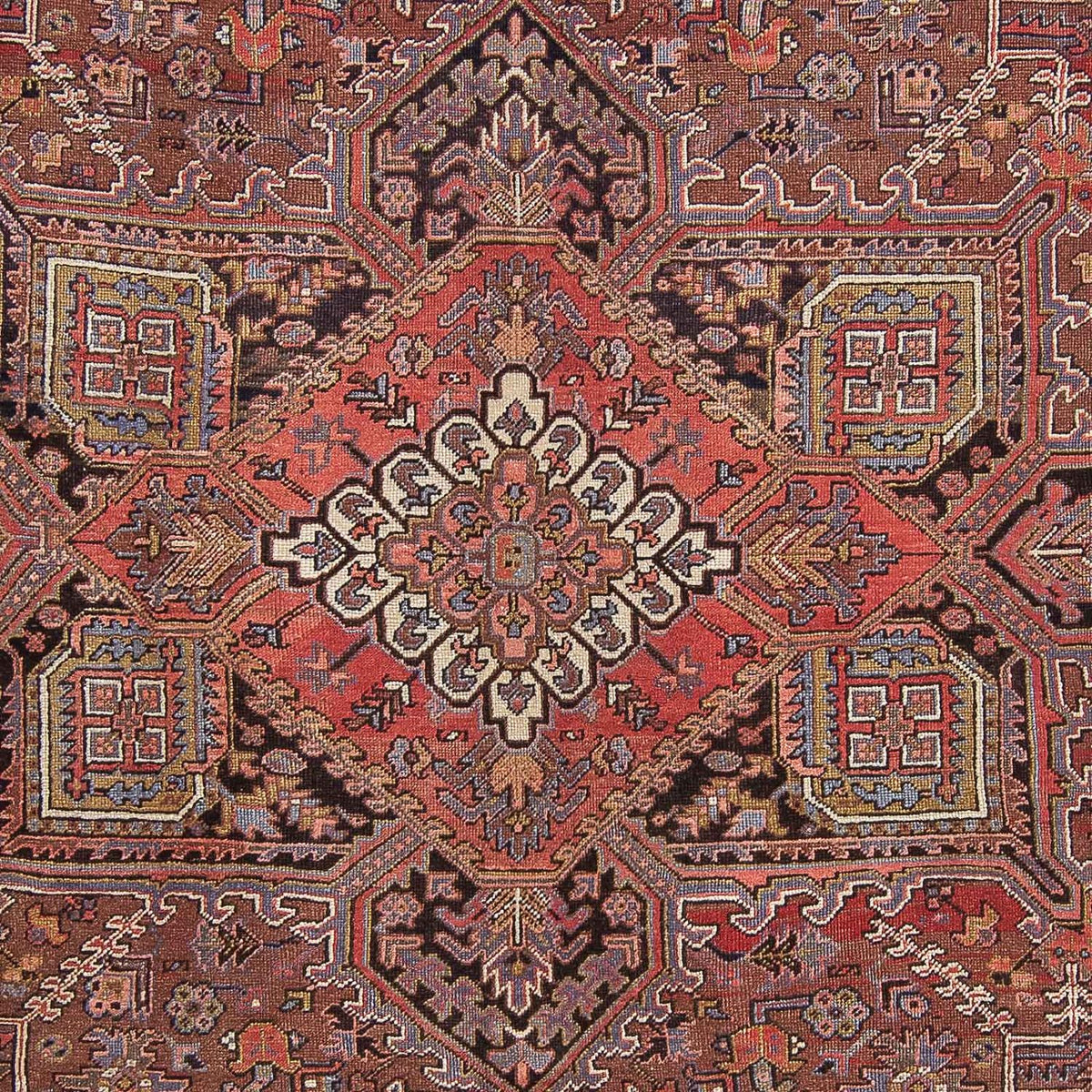 Alfombra persa - Nómada - 350 x 280 cm - rojo claro