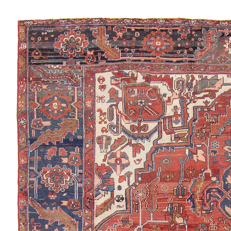 Alfombra persa - Nómada - 362 x 258 cm - rojo claro
