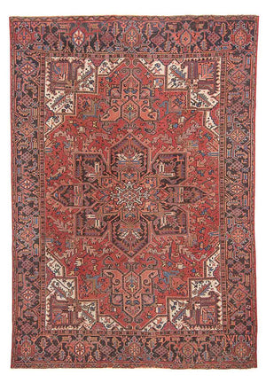 Alfombra persa - Nómada - 335 x 254 cm - rojo claro