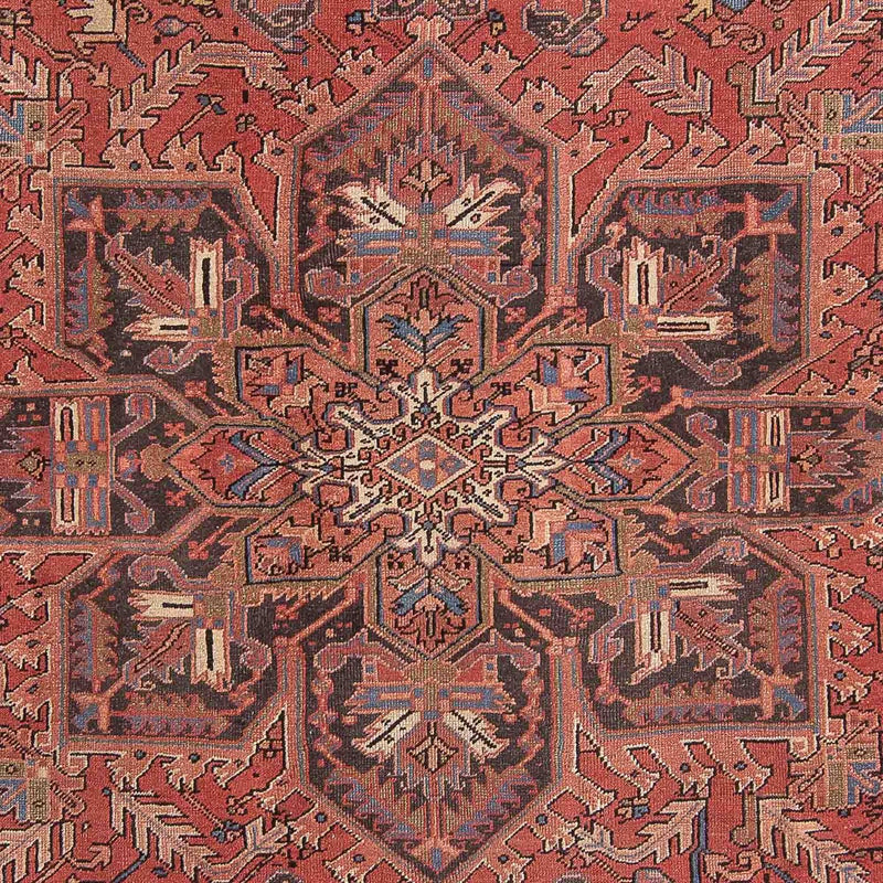 Alfombra persa - Nómada - 335 x 254 cm - rojo claro