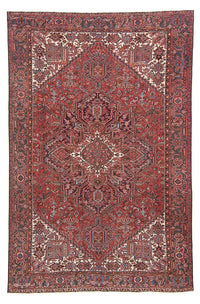 Alfombra persa - Nómada - 330 x 253 cm - rojo claro