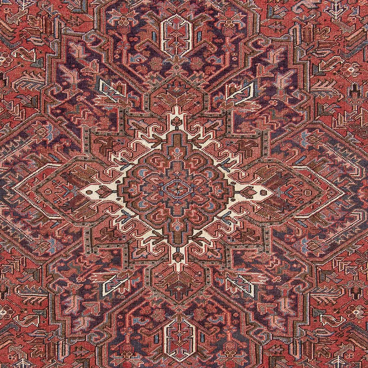 Alfombra persa - Nómada - 330 x 253 cm - rojo claro
