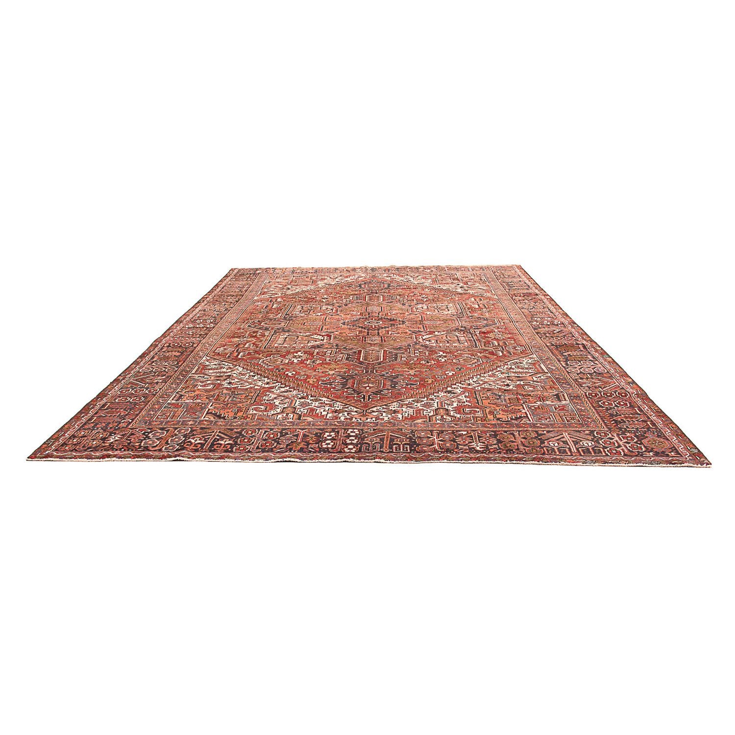 Alfombra persa - Nómada - 402 x 305 cm - rojo claro