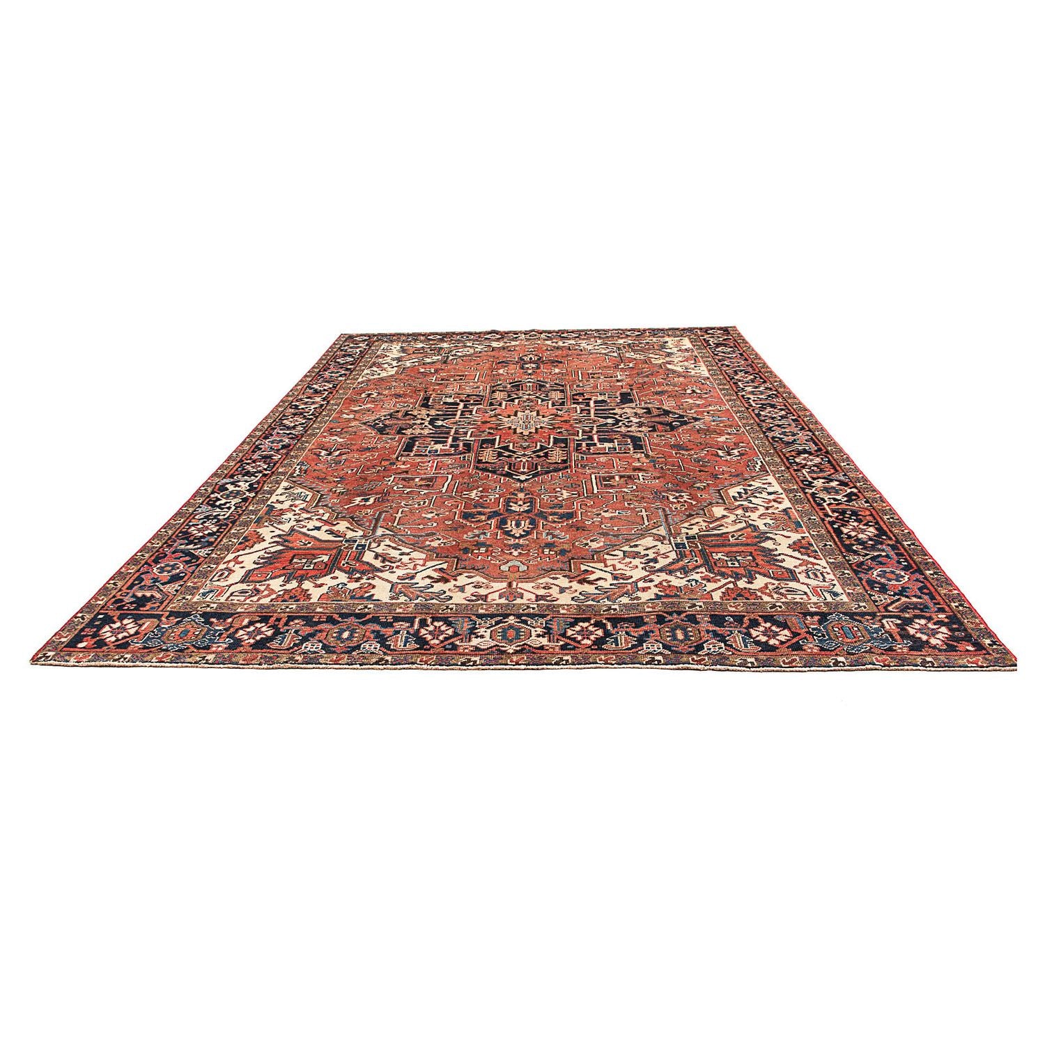 Alfombra persa - Nómada - 364 x 253 cm - rojo claro