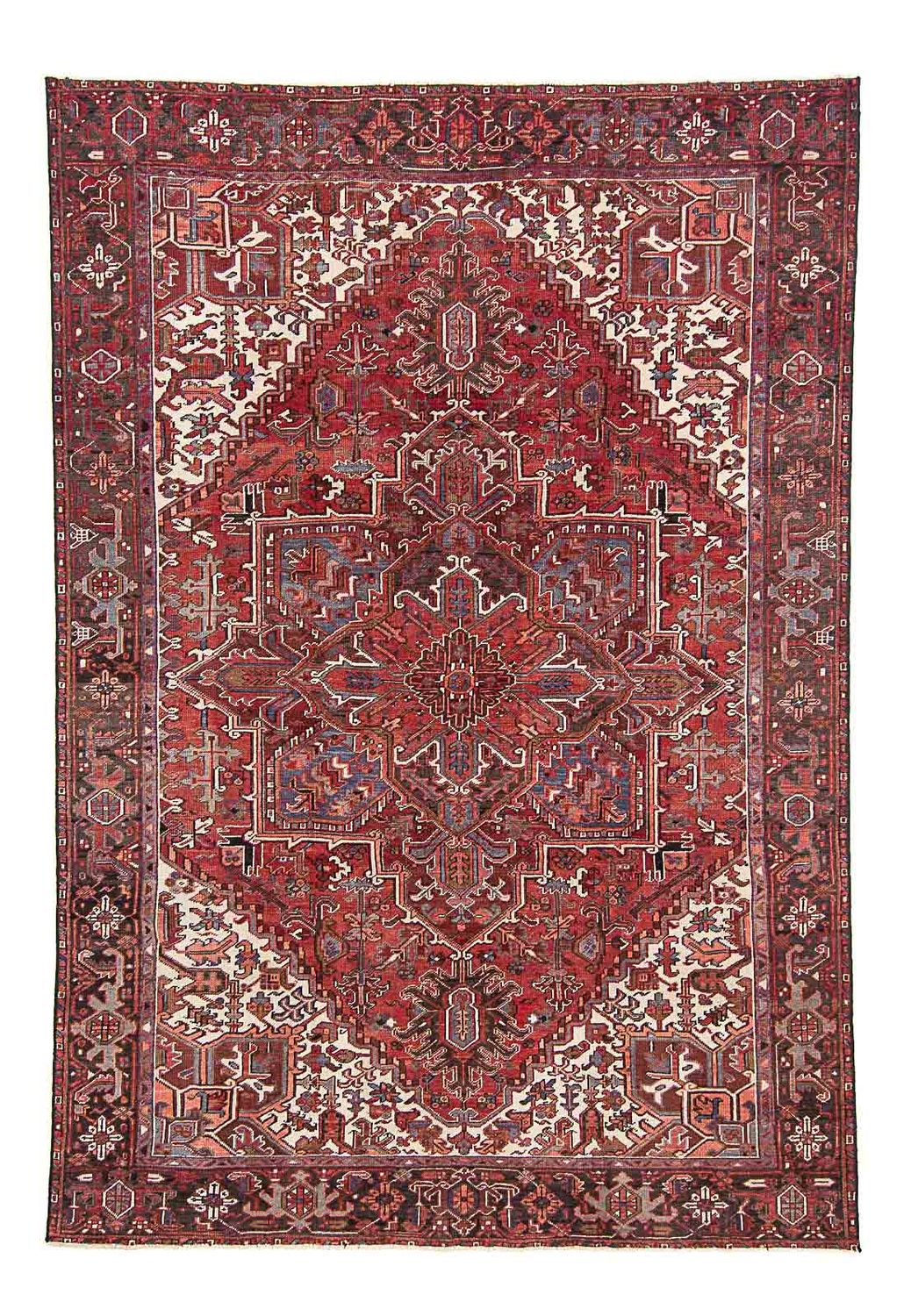 Alfombra persa - Nómada - 325 x 245 cm - rojo