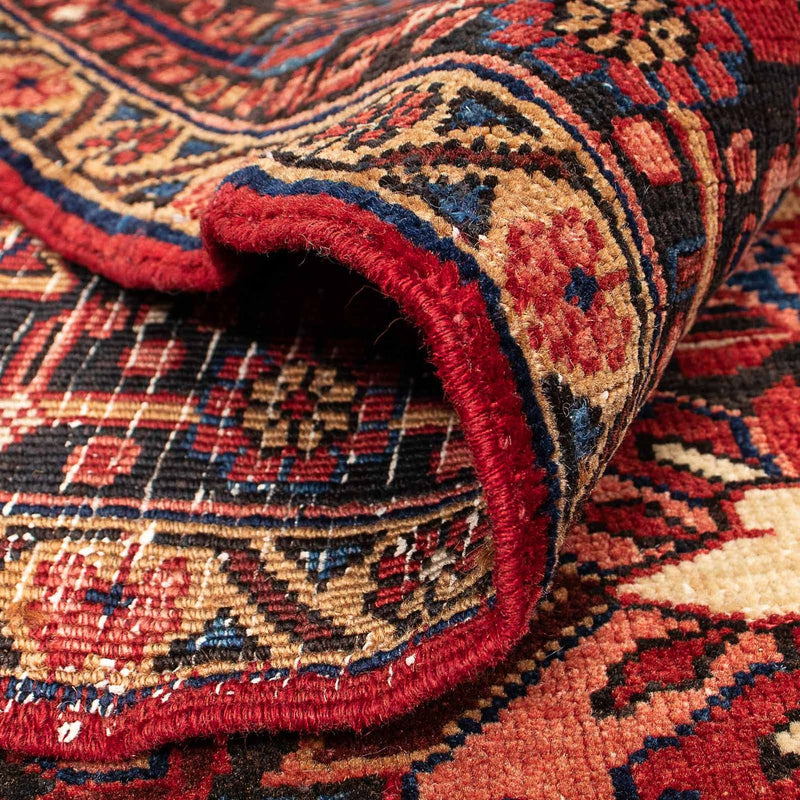 Alfombra persa - Nómada - 347 x 244 cm - rojo oscuro