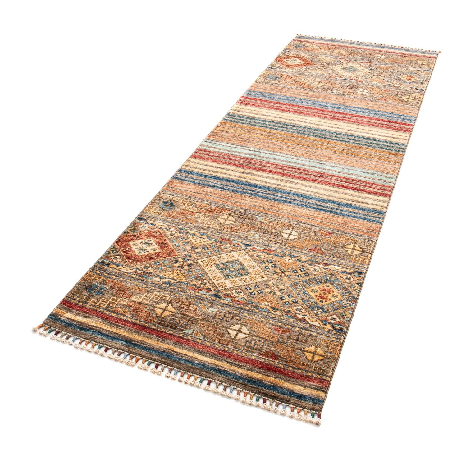 Alfombra de pasillo Alfombra Ziegler - 246 x 76 cm - multicolor