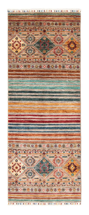 Alfombra de pasillo Alfombra Ziegler - 208 x 75 cm - multicolor