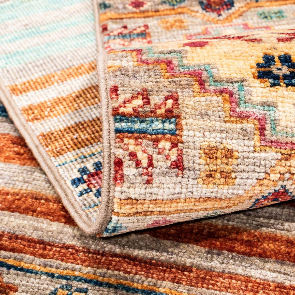 Alfombra de pasillo Alfombra Ziegler - 208 x 75 cm - multicolor