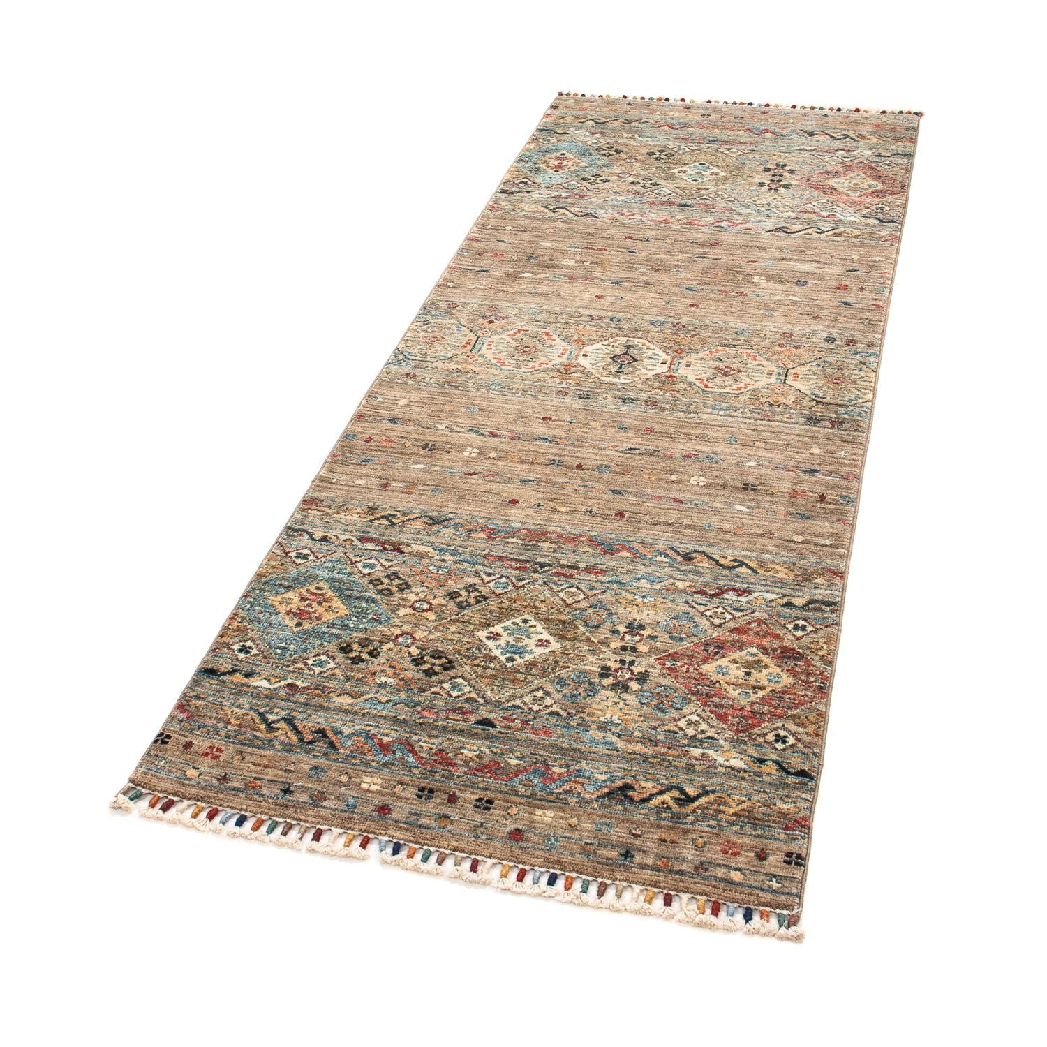 Alfombra de pasillo Alfombra Ziegler - 196 x 72 cm - multicolor