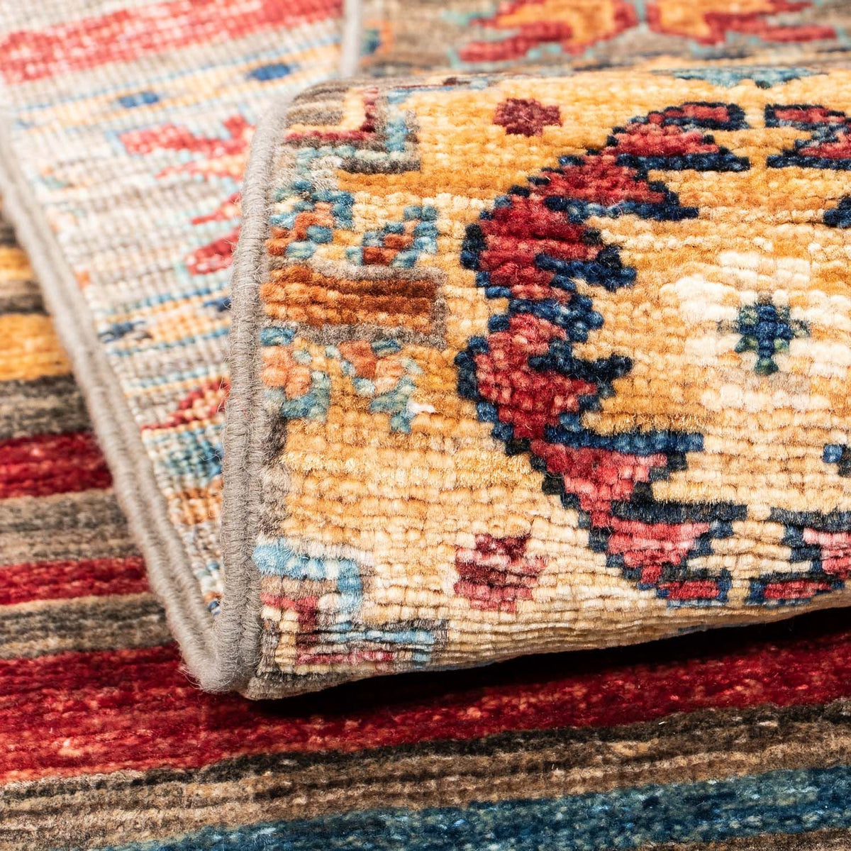 Alfombra de pasillo Alfombra Ziegler - 254 x 71 cm - multicolor