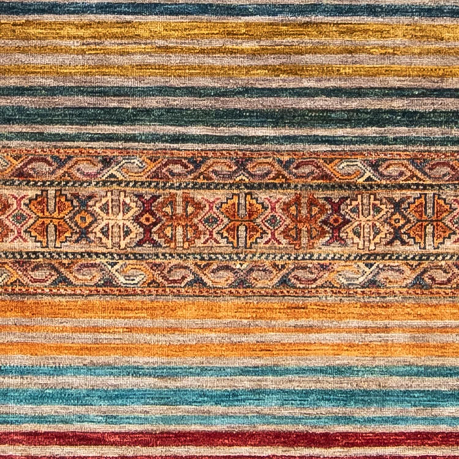 Alfombra de pasillo Alfombra Ziegler - 397 x 78 cm - multicolor