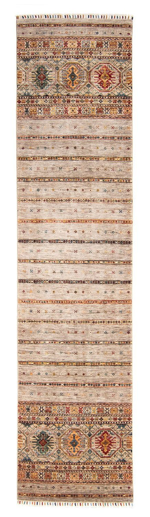 Alfombra de pasillo Alfombra Ziegler - 307 x 77 cm - marrón claro