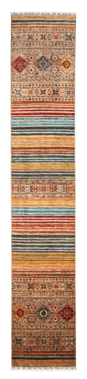 Alfombra de pasillo Alfombra Ziegler - 396 x 77 cm - multicolor