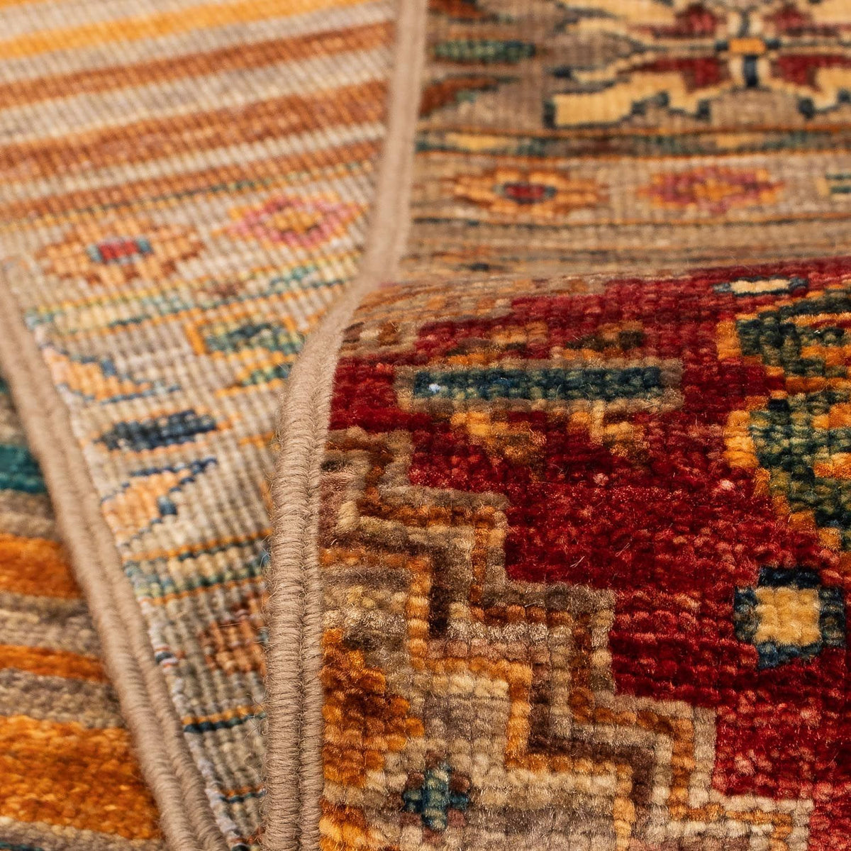 Alfombra de pasillo Alfombra Ziegler - 396 x 77 cm - multicolor